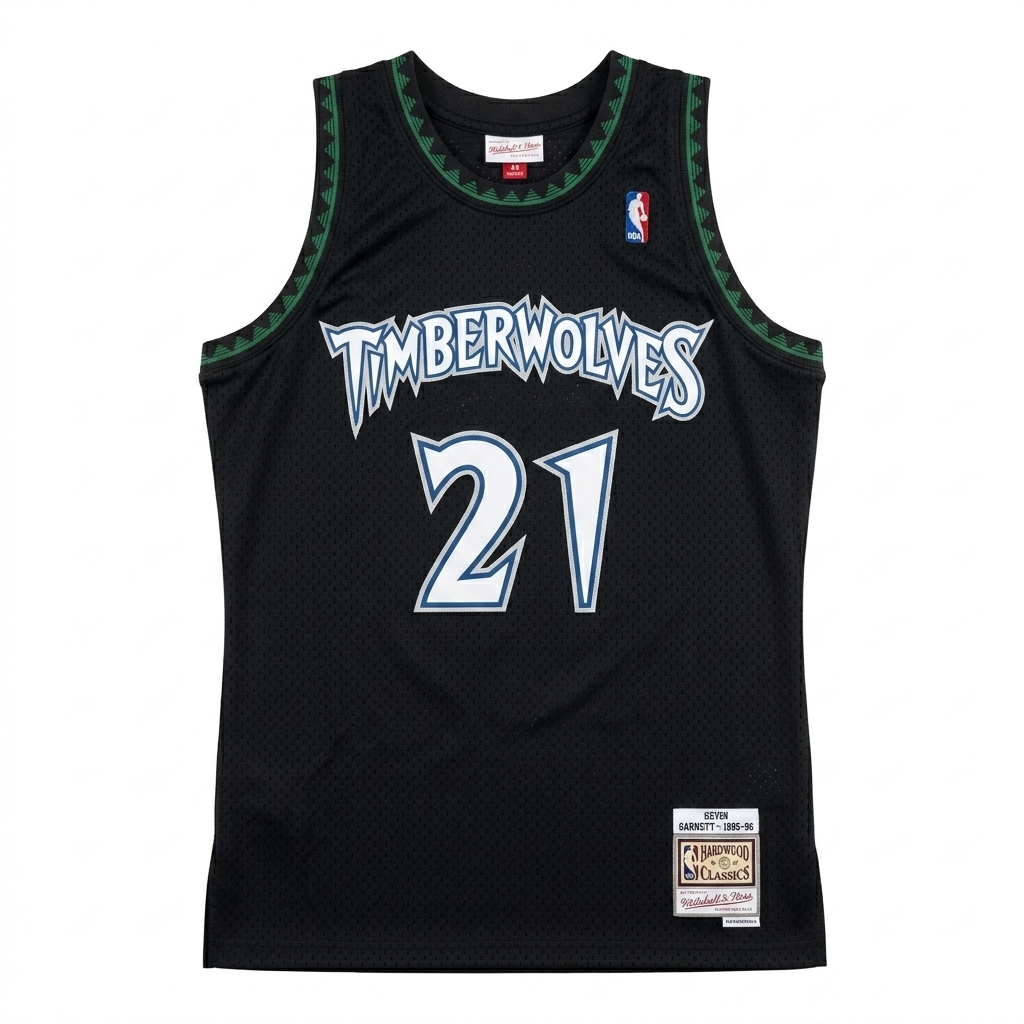 Jersey Minesota Timberwolves Kevin Garnet