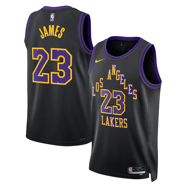 Jersey Los Ángeles Lakers  Lebron james City Edition