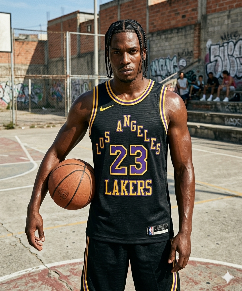 Jersey Los Ángeles Lakers  Lebron james City Edition