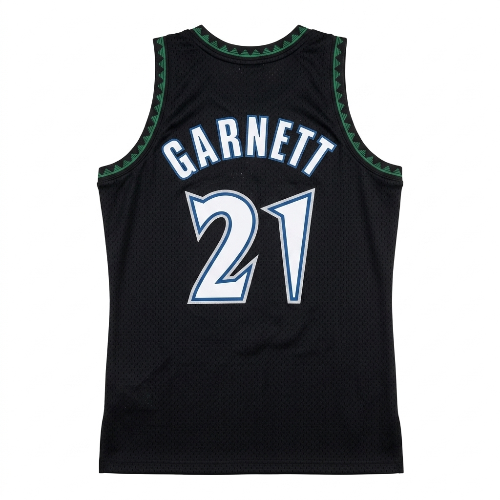 Jersey Minesota Timberwolves Kevin Garnet