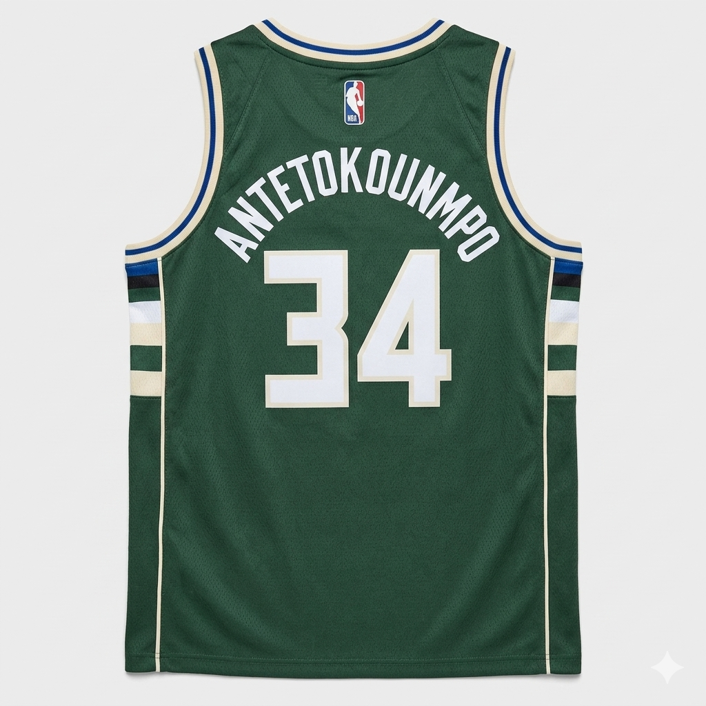 Jersey Milwaukee Bucks Giannis Antetokoumpo