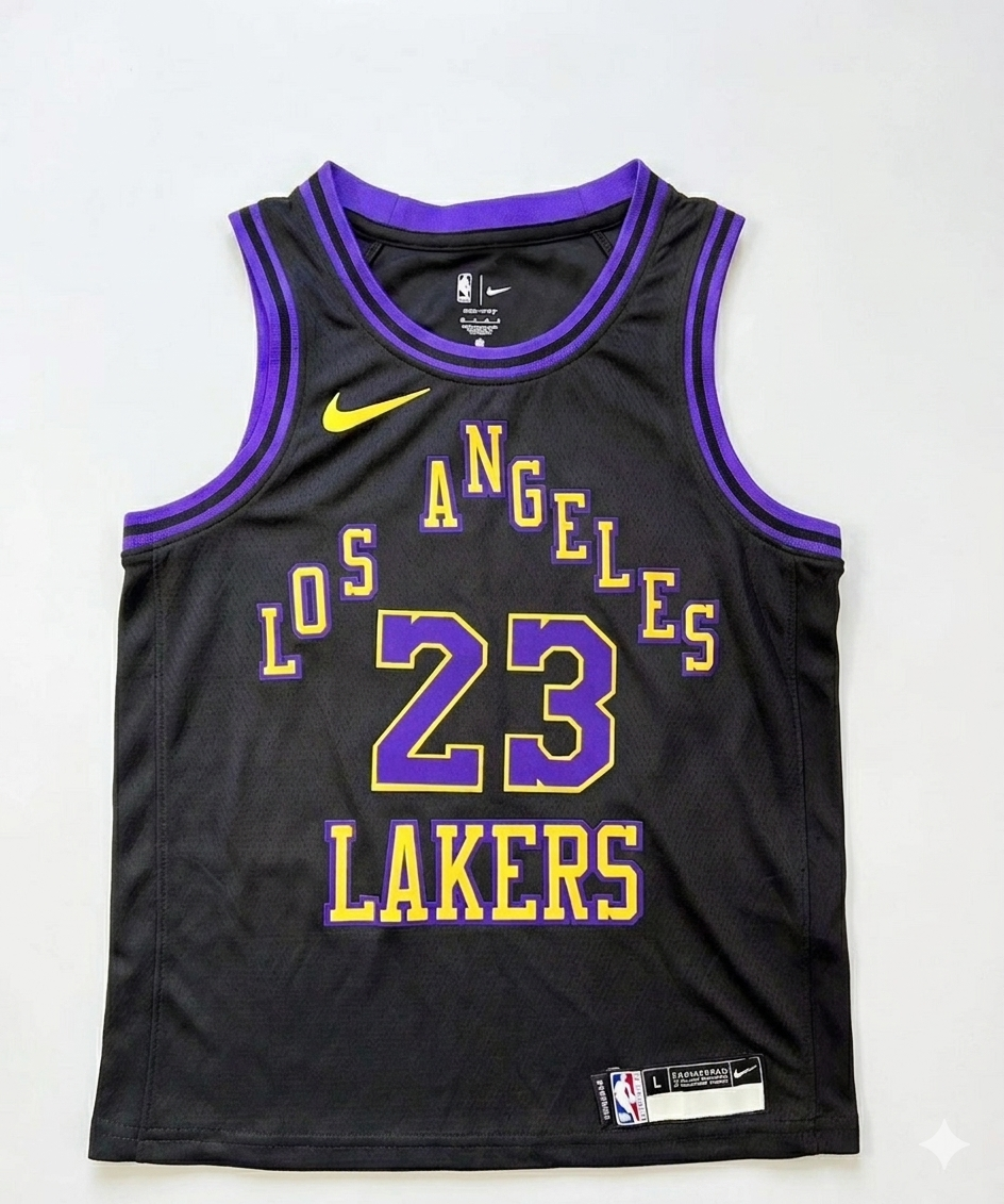 Jersey Los Ángeles Lakers  Lebron james City Edition