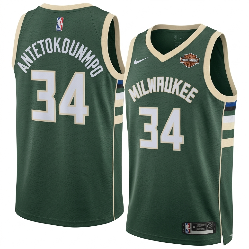 Jersey Milwaukee Bucks Giannis Antetokoumpo