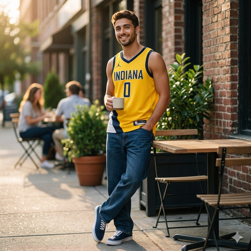 Jersey Indiana Pacers Tyrese Haliburton