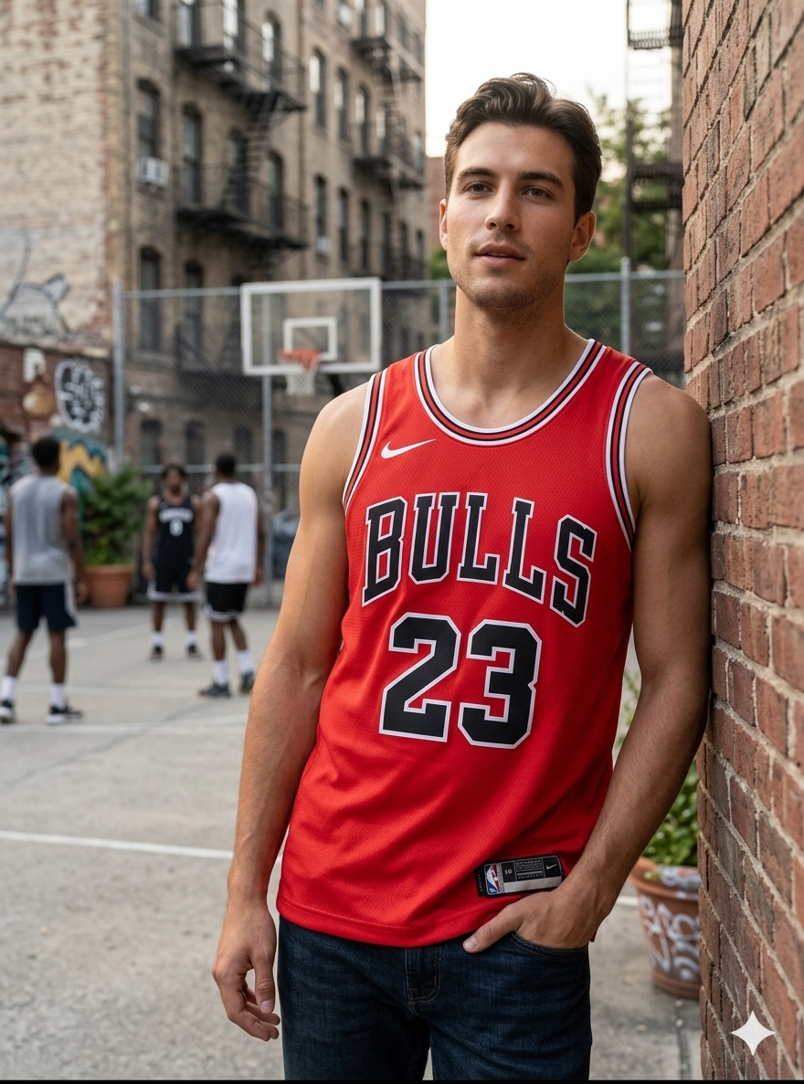 Jersey Chicago Bulls Michael Jordan clasica