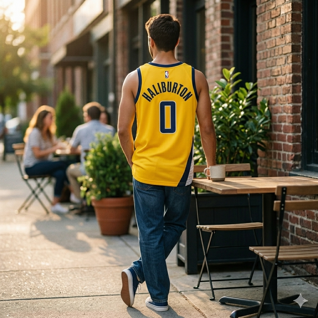 Jersey Indiana Pacers Tyrese Haliburton