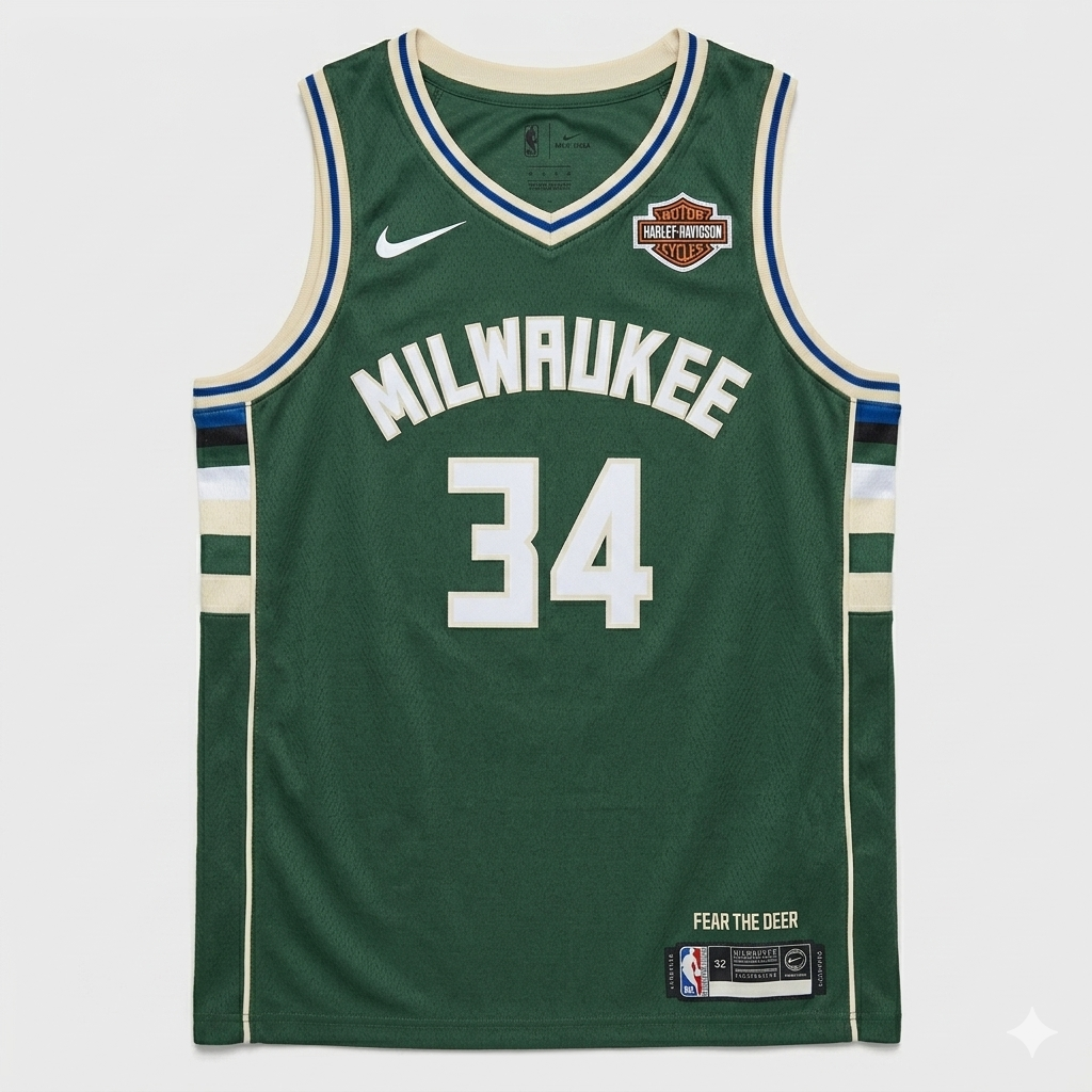 Jersey Milwaukee Bucks Giannis Antetokoumpo