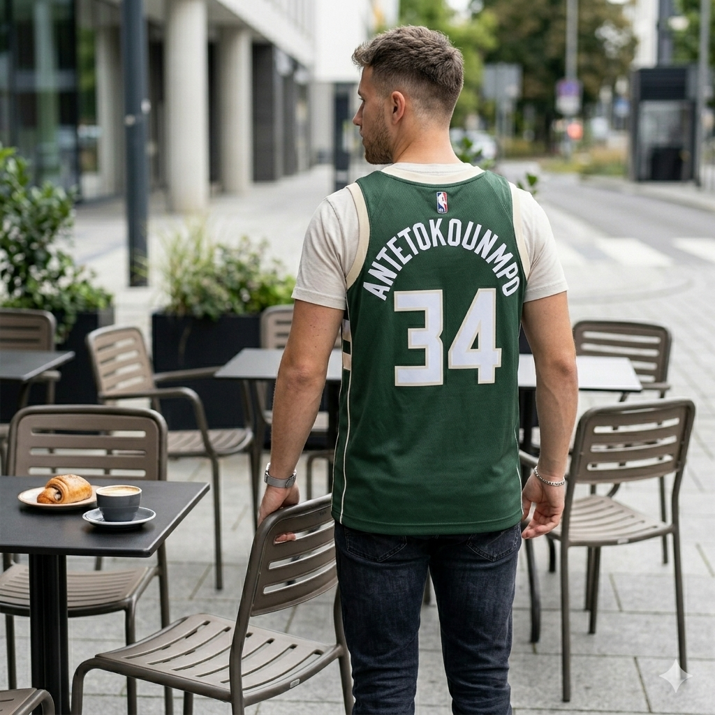 Jersey Milwaukee Bucks Giannis Antetokoumpo
