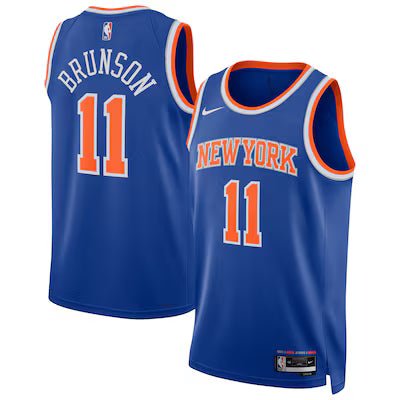 Jersey New York  Knicks Jalen Brunson